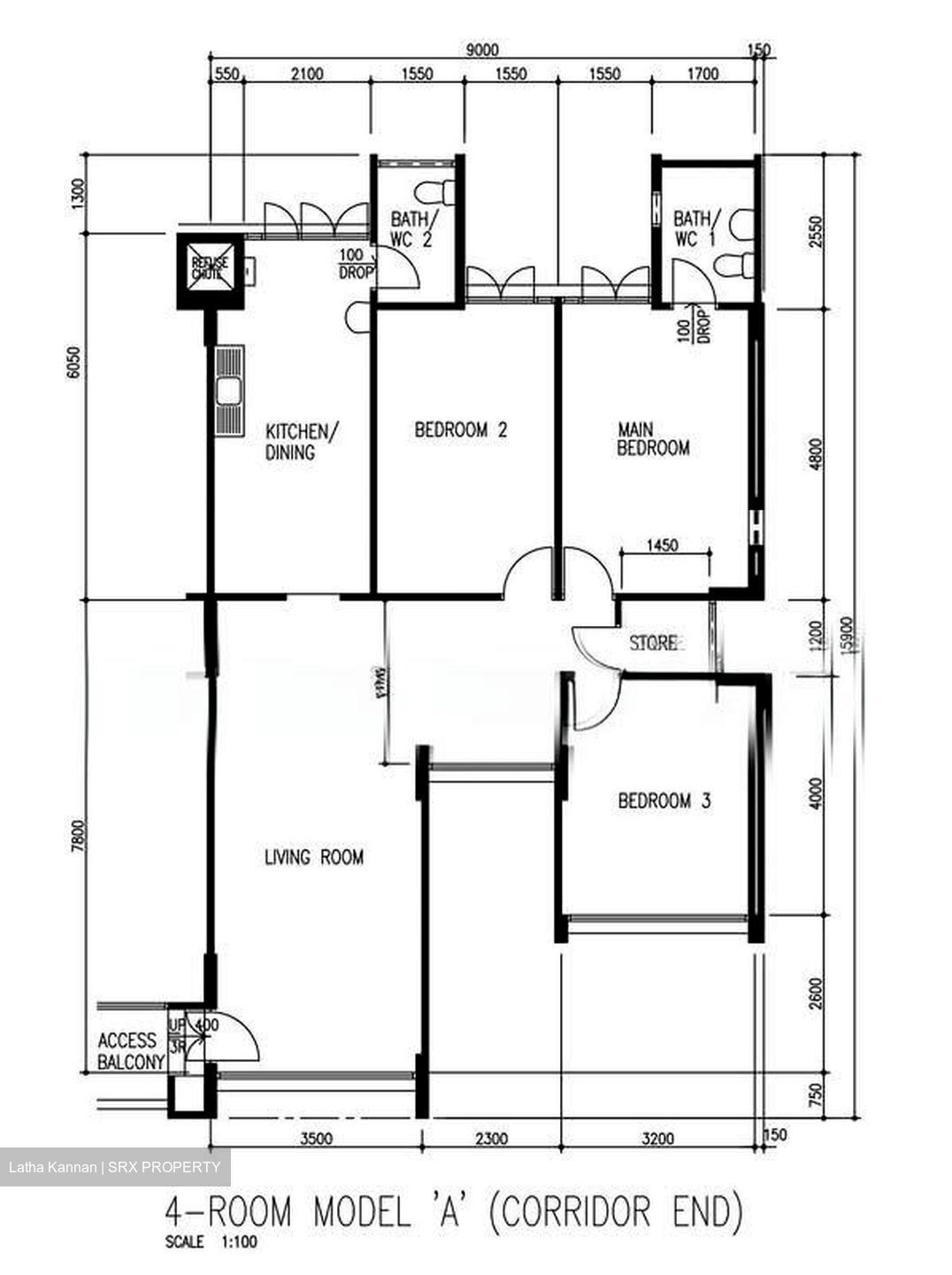 Blk 393 Yishun Avenue 6 (Yishun), HDB 4 Rooms #588100091